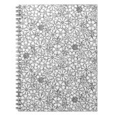 Floral Doodle Notitieboek (Voorkant)