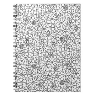 Floral Doodle Notitieboek
