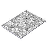 Floral Doodle Pattern Notitieboek (Linkerzijde)