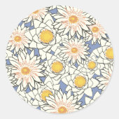 Floral Doodles Envelope Seal Stickers (Voorkant)