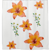 Floral douche gordijn (Voorkant)
