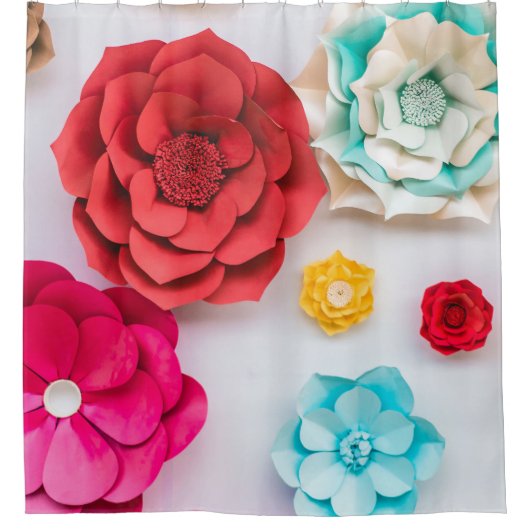 Floral Douchegordijn (Voorkant)