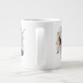 Floral Dprimed Unicorn Grote Koffiekop (Achterkant)