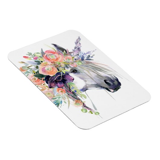 Floral Dprimed Unicorn Magneet (Rechterzijde)