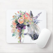 Floral Dprimed Unicorn Muismat (Met muis)