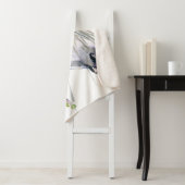 Floral Dprimed Unicorn Sherpa Deken (In situ)