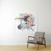 Floral Dprimed Unicorn Wandkleed (In Situ (horizontaal))