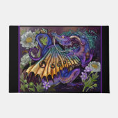 Floral Dragon Deurmat (Voorkant)