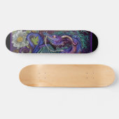 Floral Dragon Persoonlijk Skateboard (Horizontaal)
