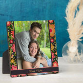  Floral Dragonfly foto Gepersonaliseerd namen Fotoplaat