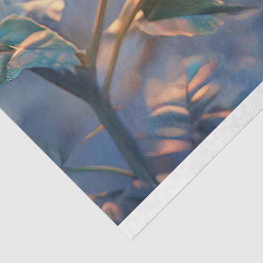 Floral Dragonfly Pastel ETHERISCHE grillig Tissuepapier (Detail)