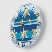 Floral Dream Art Wall Clock Grote Klok (Hoek)