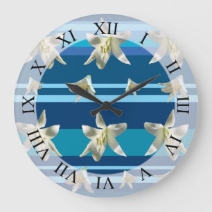Floral Dream Art Wall Clock Grote Klok