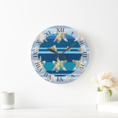 Floral Dream Art Wall Clock Grote Klok (Huis)