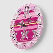 Floral Dream Art Wall Clock Grote Klok (Hoek)
