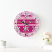 Floral Dream Art Wall Clock Grote Klok (Huis)