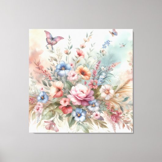 Floral Dream Canvas Afdruk (Voorkant)