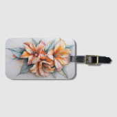 Floral Dream Design Levendig artwork Bagagelabel (Voorkant (horizontaal))