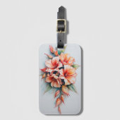Floral Dream Design Levendig Natuur artwork Bagagelabel (Voorkant (verticaal))