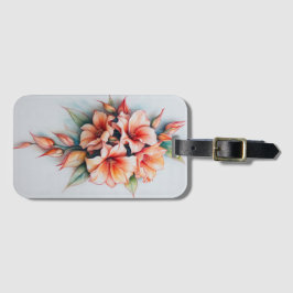 Floral Dream Design Levendig Natuur artwork Bagagelabel
