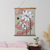 Floral Dream Hangend Wandkleed (Slaapkamer)