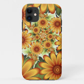 Floral Dream, Moderne Abstracte bloem Fractal Art Case-Mate iPhone Case (Achterkant)