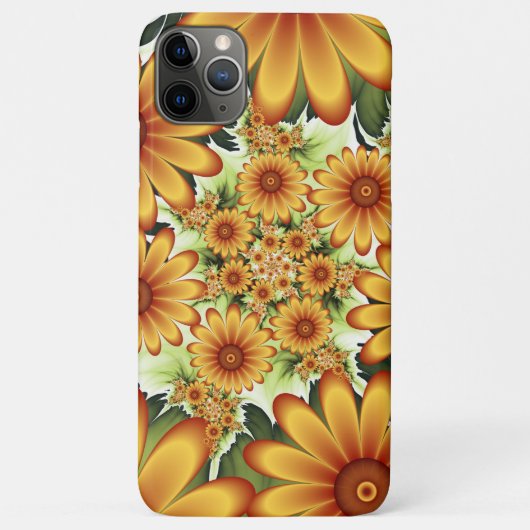 Floral Dream, Moderne Abstracte bloem Fractal Art Case-Mate iPhone Case (Achterkant)