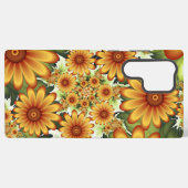 Floral Dream, Moderne Abstracte bloem Fractal Art Samsung Galaxy Hoesje (Achterkant horizontaal)