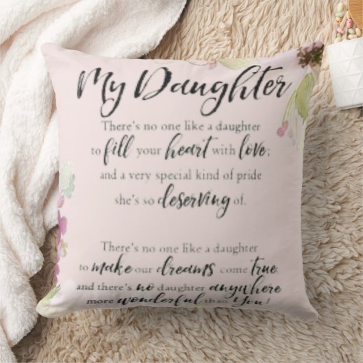 Floral Dream Sierkussen voor je dochter (Deken)