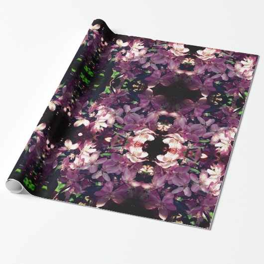 Floral Dream Spring Sing Cadeaupapier (Uitgerold)