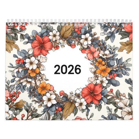 🌸📅 Floral Dreams 2026 🌿✨ Kalender (Hoes)