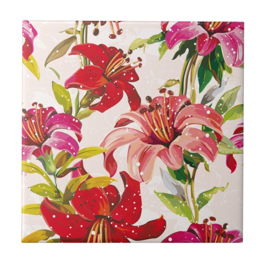 Floral Dreams #4 in Susiejayne Tegeltje (Voorkant)