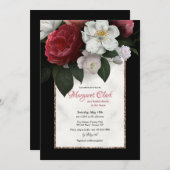 Floral Dreams Bridal Shower Kaart (Voorkant / Achterkant)