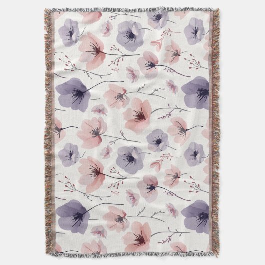 Floral Dreams Deken (Voorkant Verticaal)