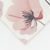 Floral Dreams Fleece Deken (Hoek)