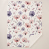 Floral Dreams Sherpa Deken (Voorkant)