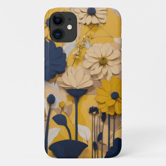 Floral Dreamscape Art Case-Mate iPhone Case (Achterkant)