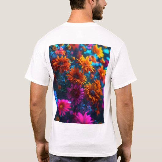 Floral Dreamscape T-shirt (Achterkant)
