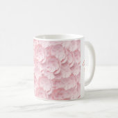 Floral Drinkware Dank u Mok Zacht Roze Kleur (Voorkant rechts)