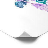 Floral Drocatcher Poster Baby Nursery Decor (Hoek)