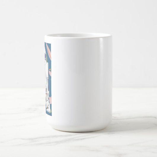 Floral Droid Koffiemok (Center)