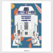 Floral Droid Sticker (Vel)