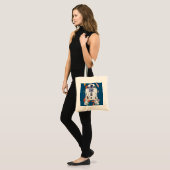 Floral Droid Tote Bag (Voorkant (model))