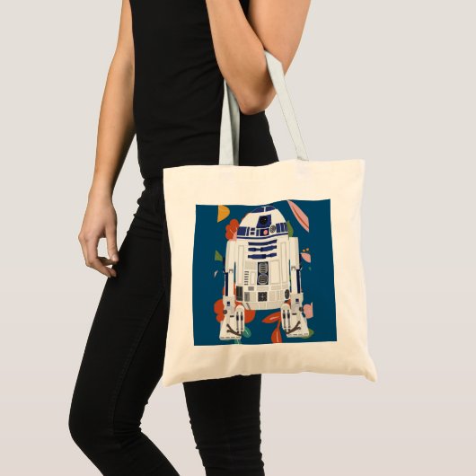 Floral Droid Tote Bag (Voorkant (product))