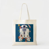 Floral Droid Tote Bag (Voorkant)