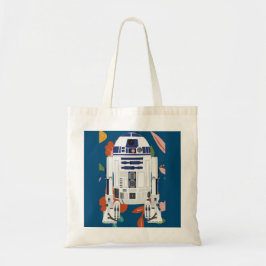 Floral Droid Tote Bag