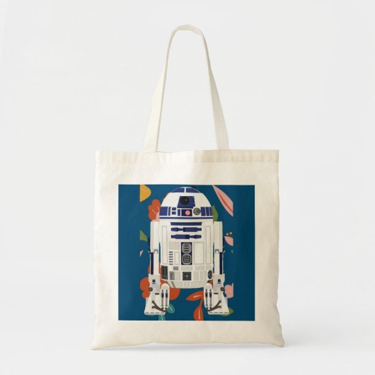 Floral Droid Tote Bag (Voorkant)