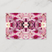 Floral droomVisitekaartje Visitekaartje (Achterkant)