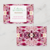 Floral droomVisitekaartje Visitekaartje (Voorkant / Achterkant)