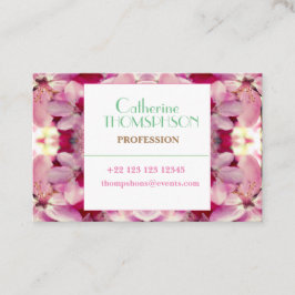 Floral droomVisitekaartje Visitekaartje